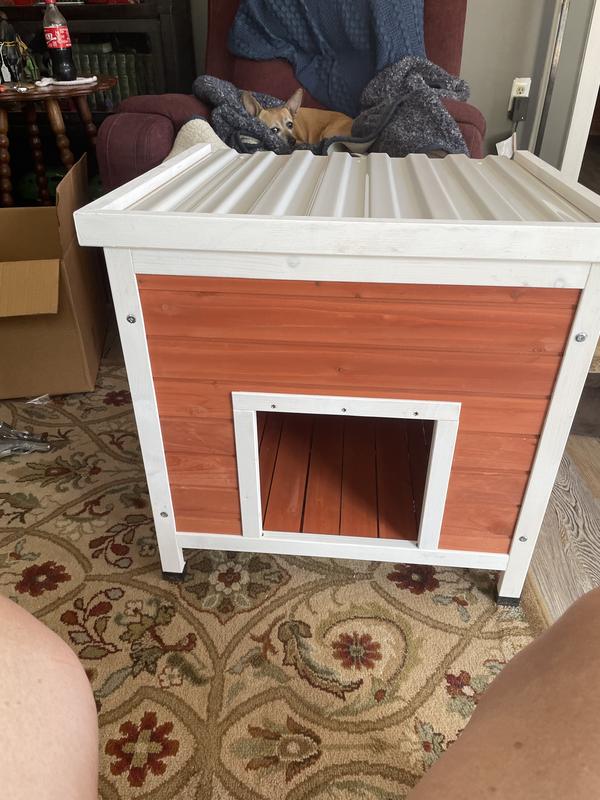 Fantastic, it does have a flap for the door.