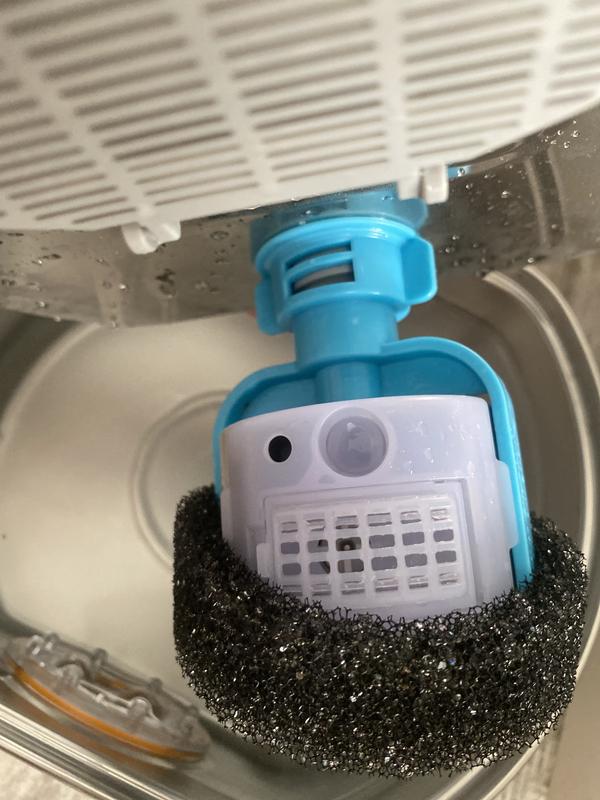 Submerged pump, too many holes on both sides