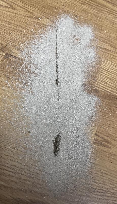 Sprinkle, sweep up and go