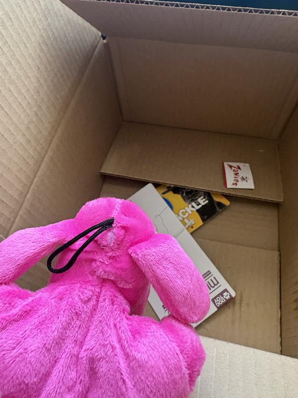 When I get toys I like to cut the tags but I notice before cutting that the stuffing was already coming out.