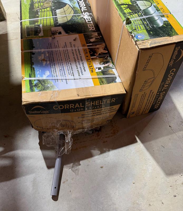 ShelterLogic Delivery - Box open