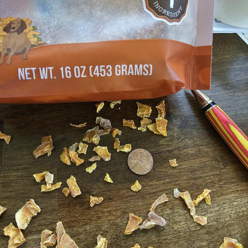 No longer chunks or even bites, mere TIDBITS.
