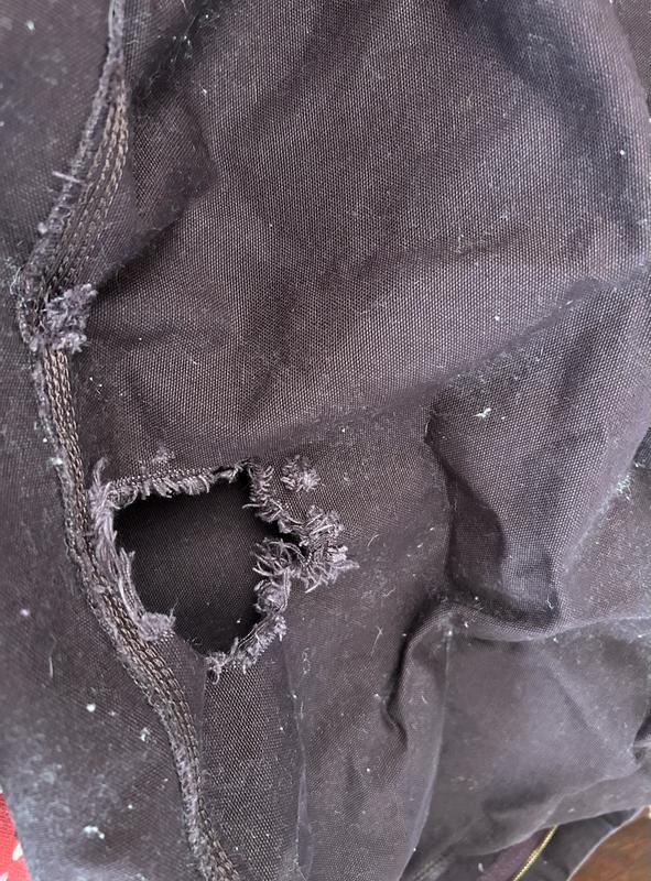 One of many holes - our fault, but 😩