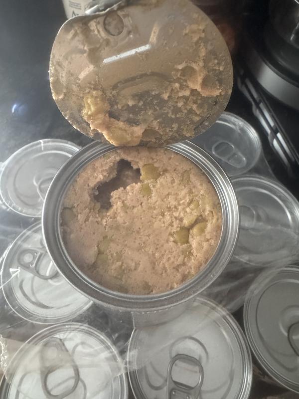 Pate with chunks of peas