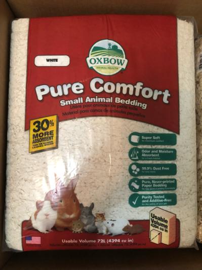 Saves me a lot of money on bedding as I only need to use a small amount.