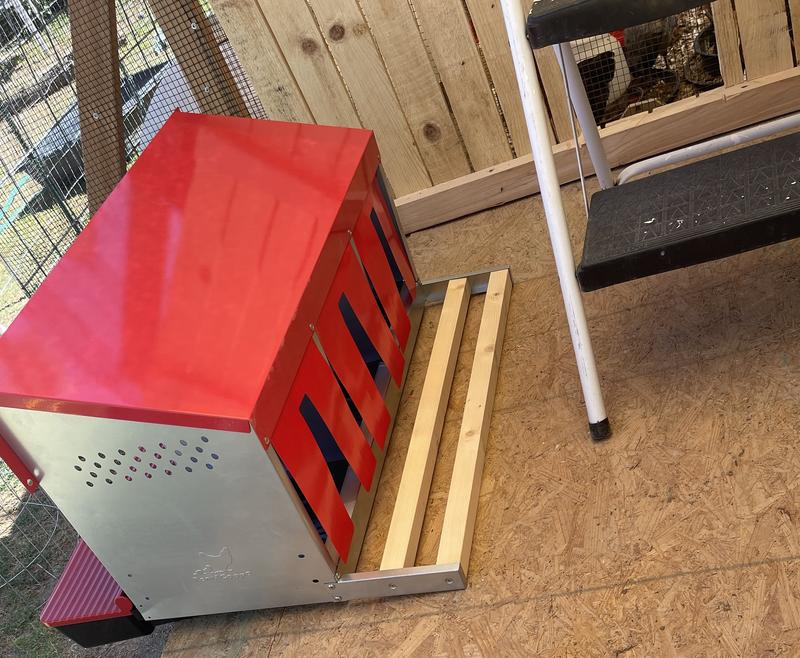 Hen entrance is appealing