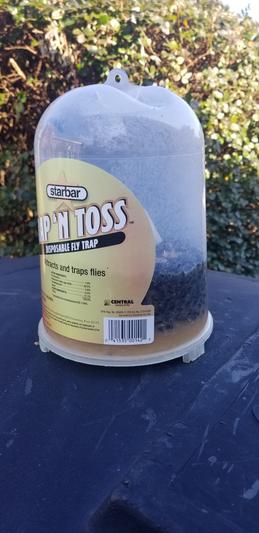 Fly Trap for Farm  Trap 'N Toss™ Disposable Fly Trap