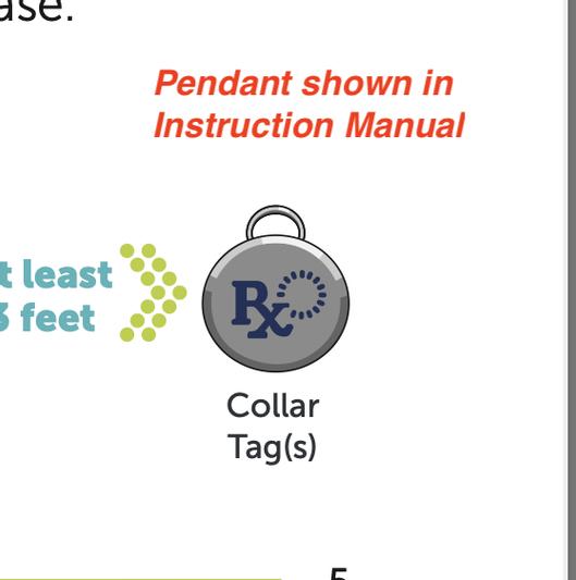 Pendant shown in instructions