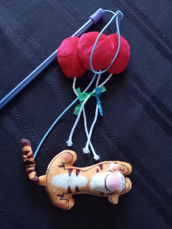 Disney Princess Cinderella Teaser Wand Cat Toy with Catnip