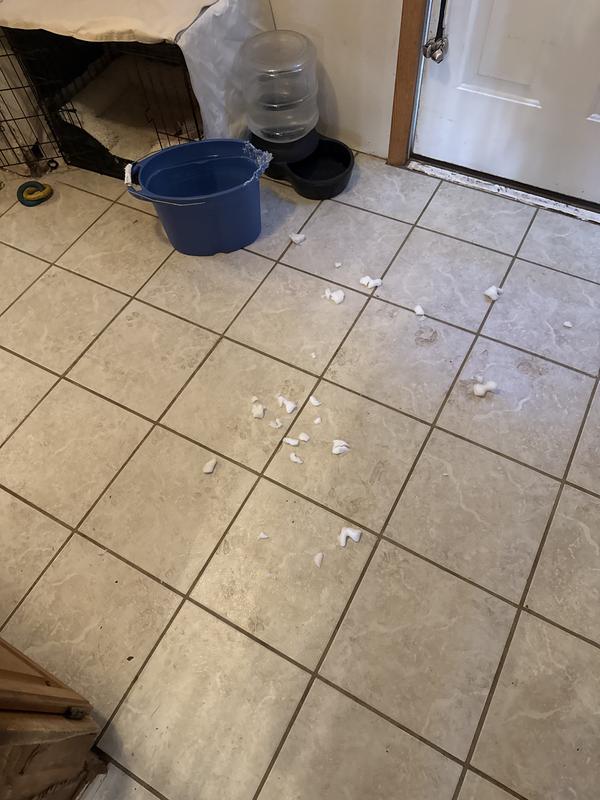 A few of the bits on my floor, I’ve already cleaned up most of it.