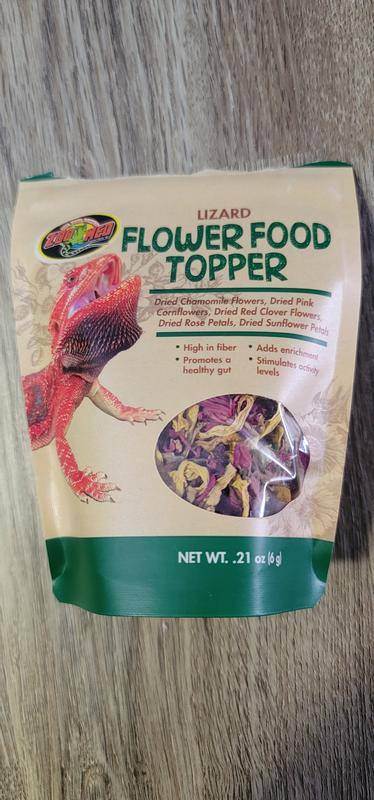 Lizard flower food topper best sale