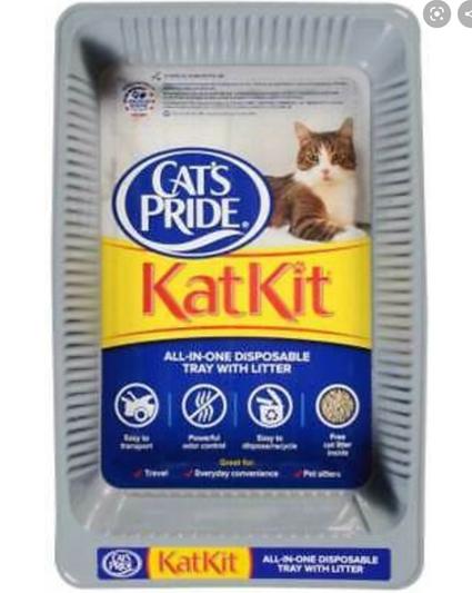 Kat kit litter outlet tray