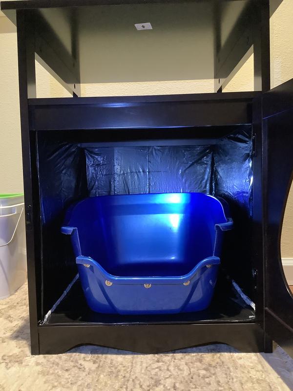 Interior would be unsanitary if used as built.