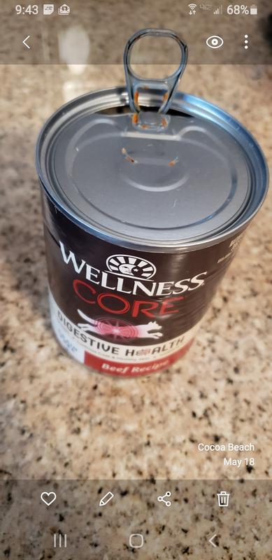 Wellness CORE Grain-Free Hearty Cuts in Gravy Beef & Venison Recipe Canned Dog Food