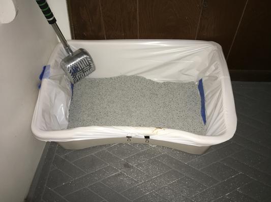 Petmate Giant Litter Pan with Microban, Bleached Linen