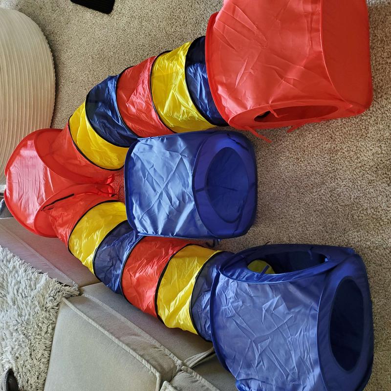 HDP Pop Open Collapsible Cat Tube & Tunnel Set - Chewy.com