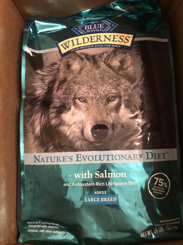 Blue wilderness clearance salmon large breed