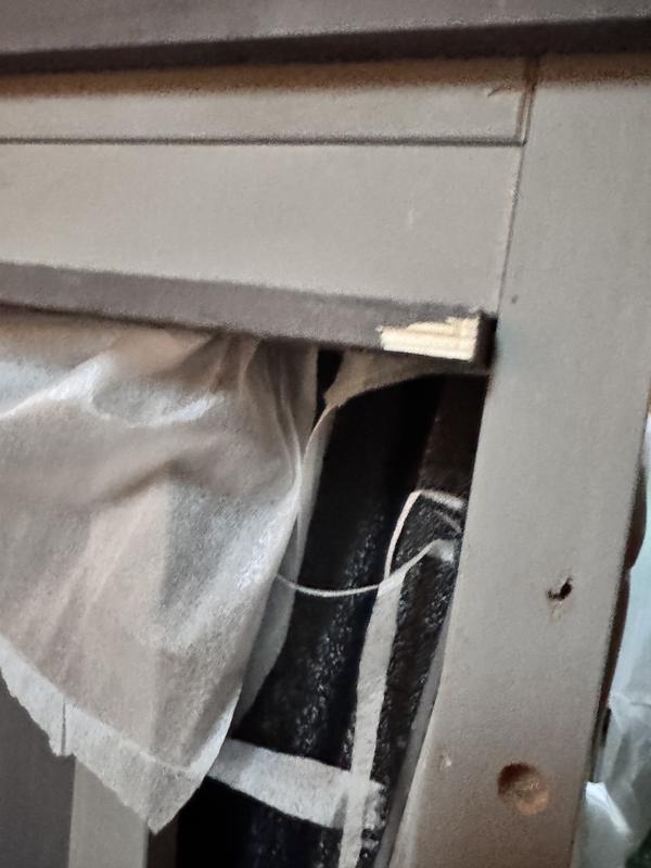 Damaged upon opening