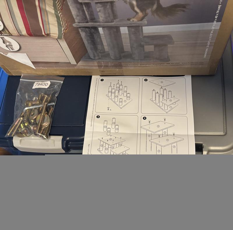 Clear instructions and hardware kit