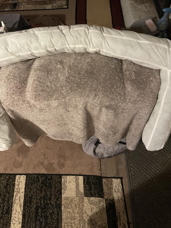 This is my old one. Soft and expanded for comparison.