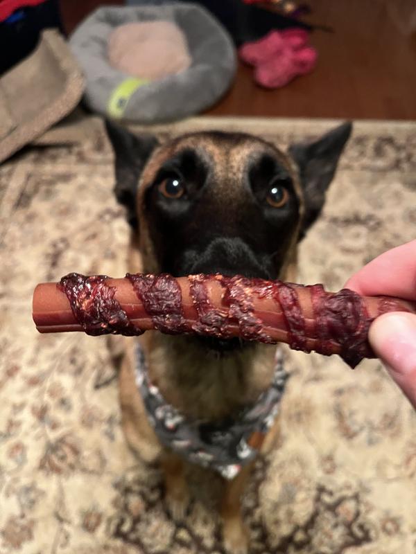 I like that it’s wrapped in jerkey