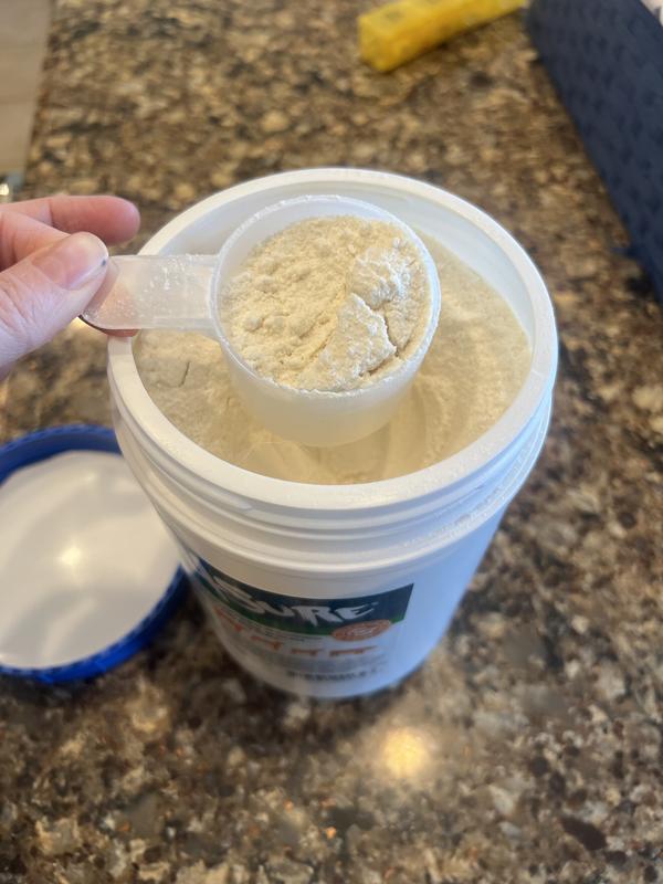 Powder in container