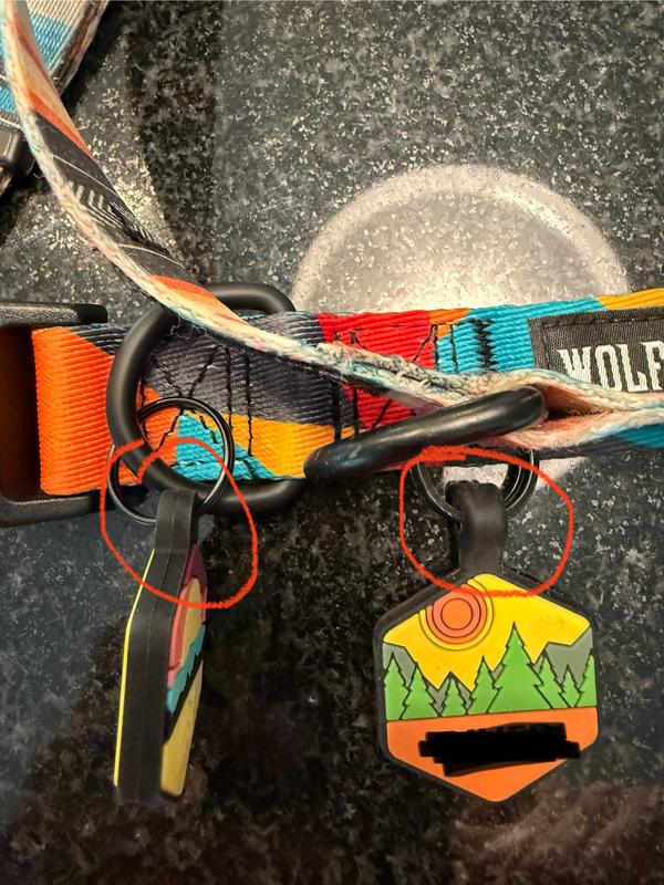 New tag left old tag right