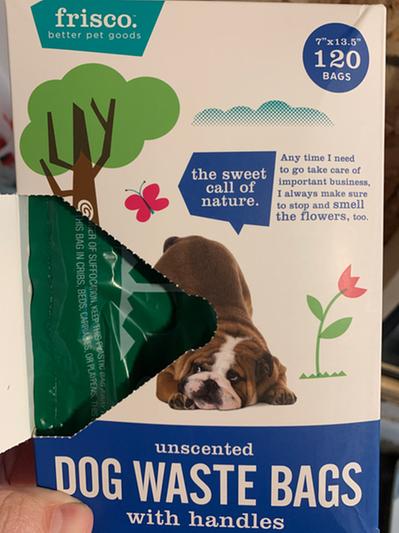 Tesco dog poop outlet bags