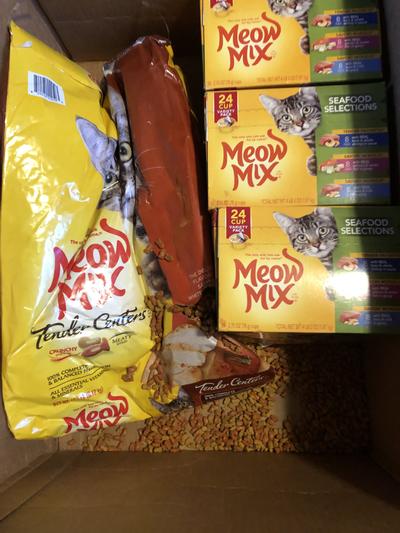 Meow mix seafood outlet selections