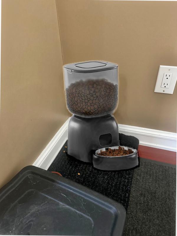 It works as expected for cat food