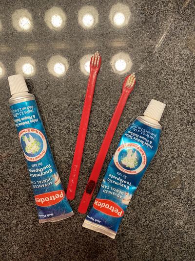 Petrodex enzymatic hotsell toothpaste review