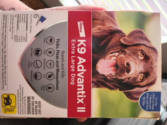 Advantix extra large dog hotsell 6 pack