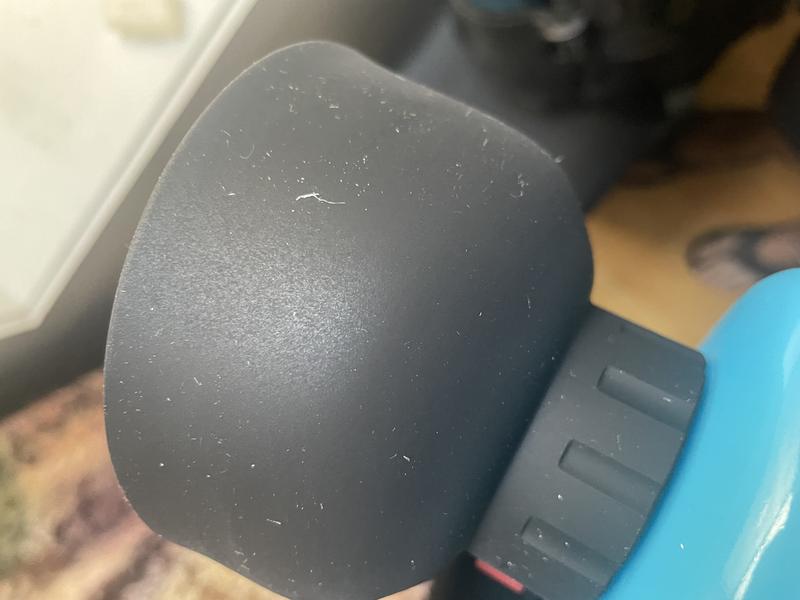 This arrived dirtier than this. The texture of it prevents adequate cleaning.