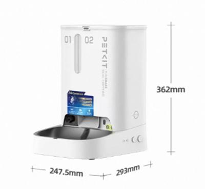 PETKIT YumShare Dual-hopper 2 Automatic Cat Feeder with Camera