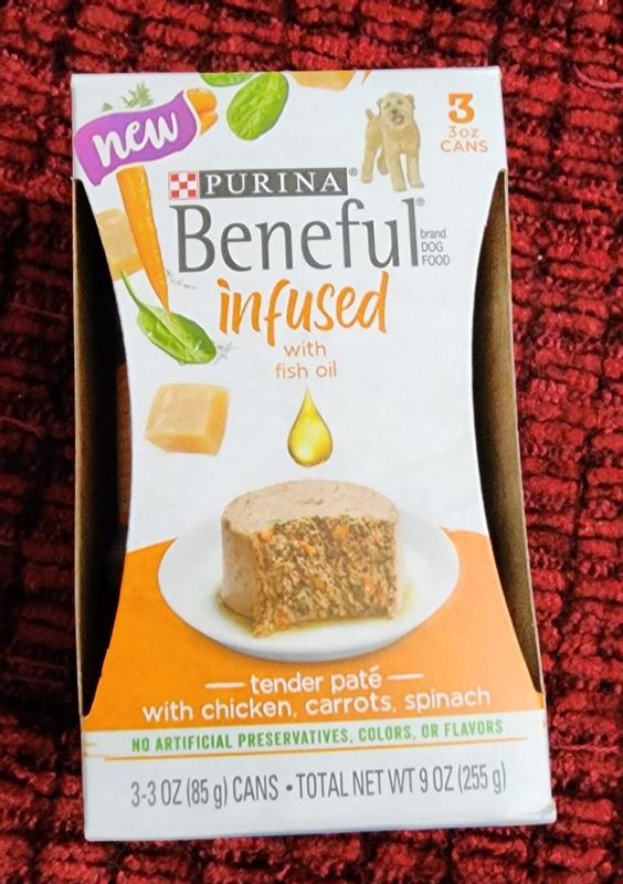 PURINA BENEFUL Infused Pate with Real Chicken Carrots Spinach