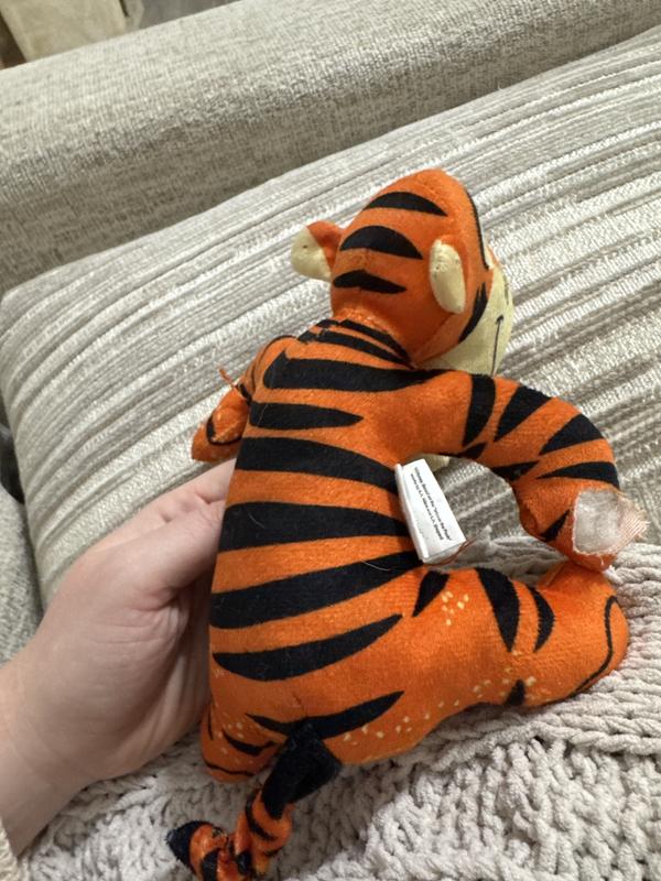 DISNEY CLASSICS Winnie The Pooh Tigger On Rope Branch Squeaky Plush Dog ...