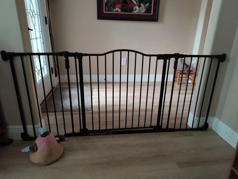 MYPET Windsor Extra Wide Arch Pet Gate for Dogs & Cats