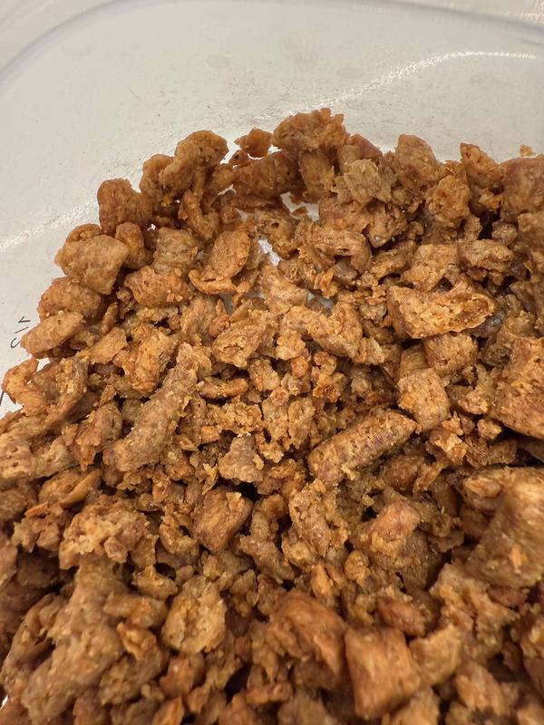 A bag of crushed "chews"