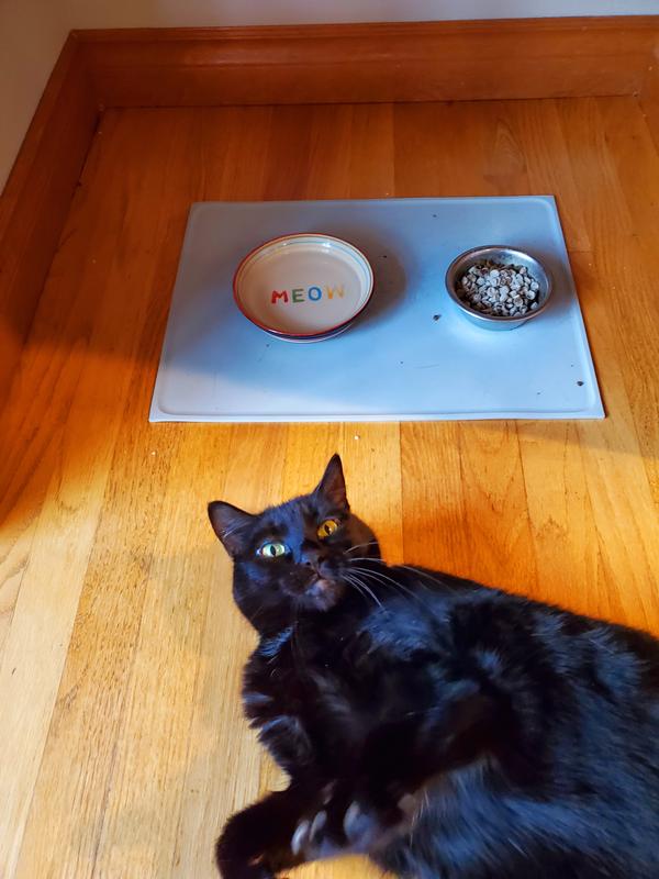 She's unsure at first...