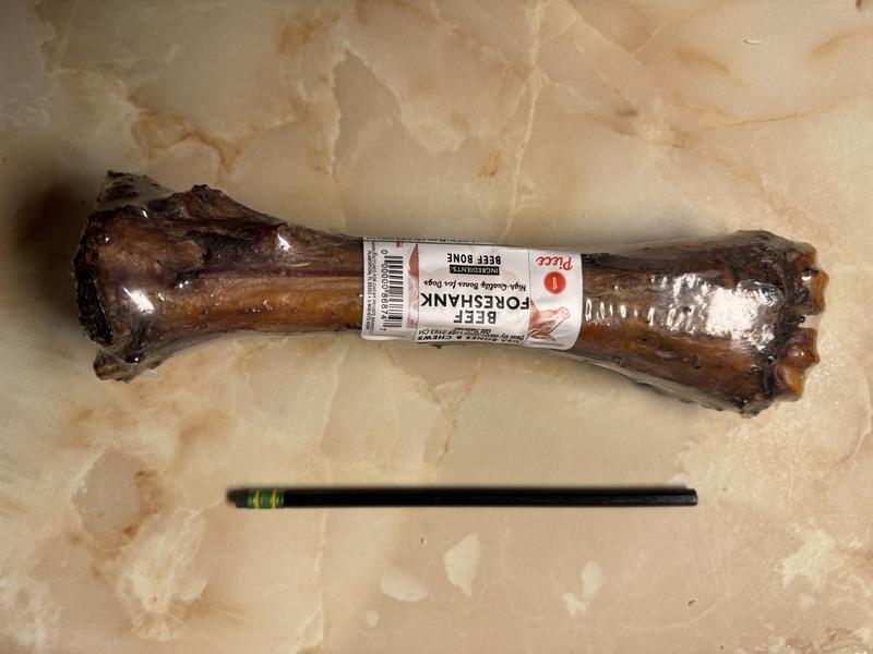 Beef foreshank bone top for dogs