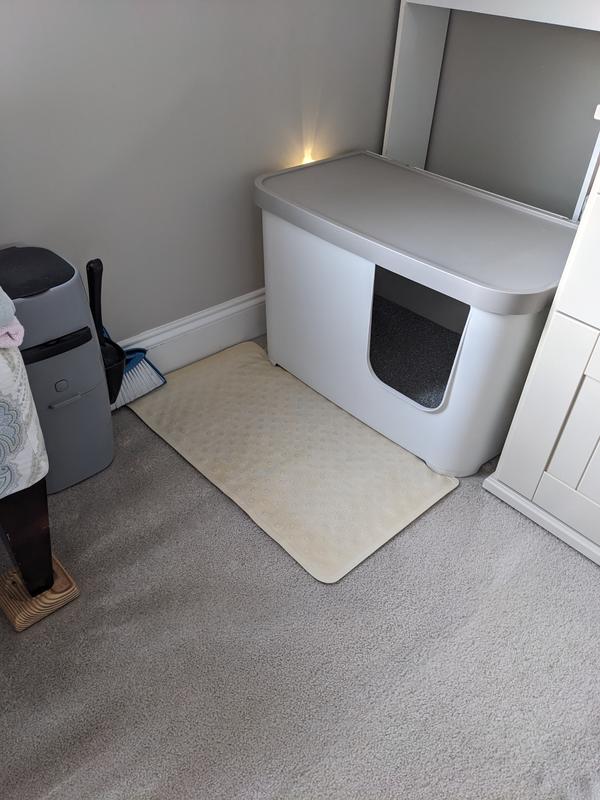 FRISCO MultiFunction Covered Cat Litter Box, 29in, With Tray