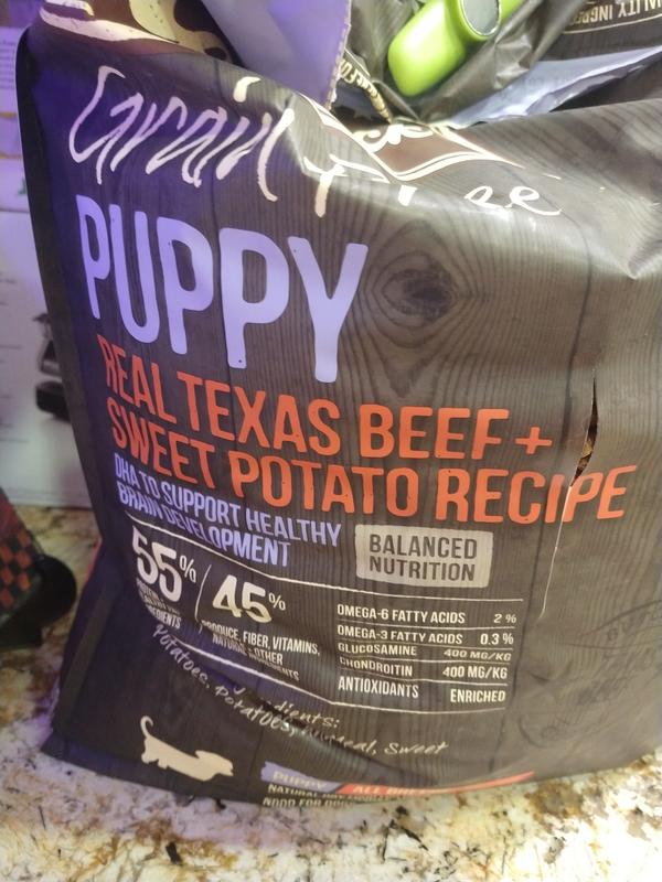 Merrick Puppy Texas beef
