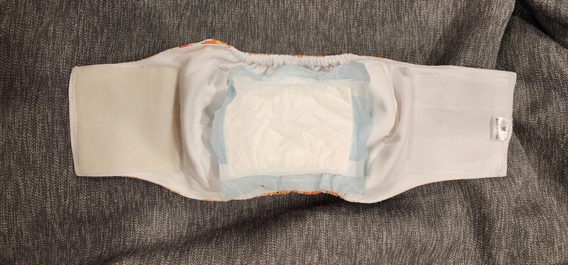 Secured on belly band