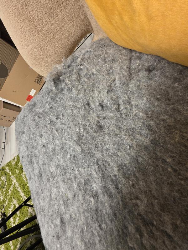 Shreds easily. Rough material.