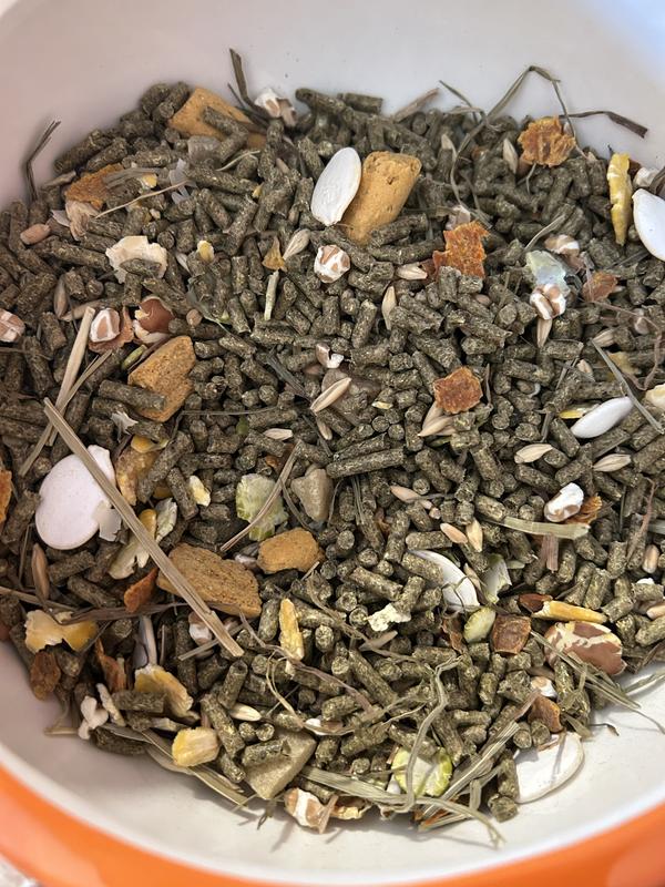 I just opened this bag and it looks like Willie will be happy with the amount of “candy” in it. He’ll be super excited as we just finished a bag with hardly any.