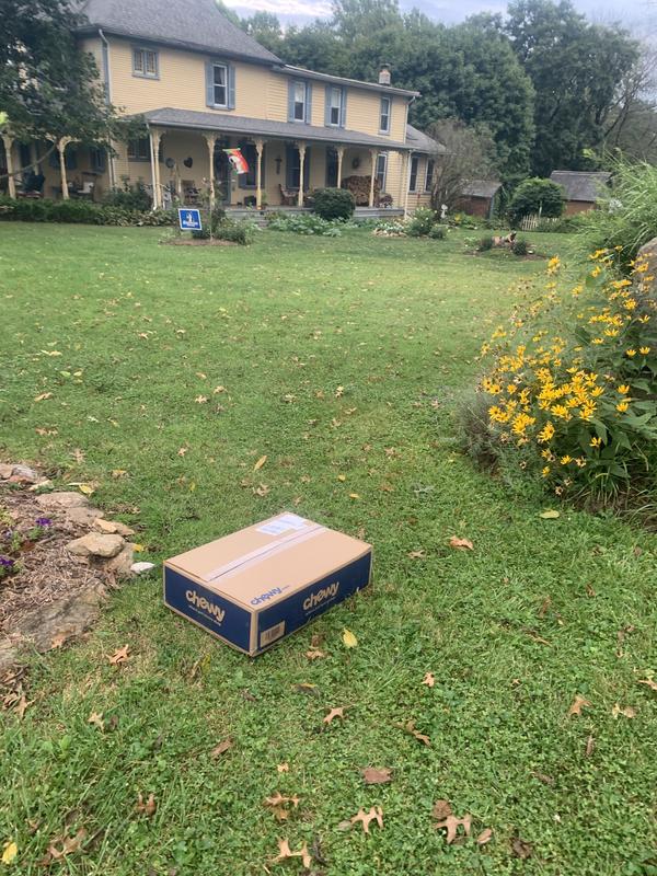 I am 20 or 30 feet from the road.  Always had a porch delivery.