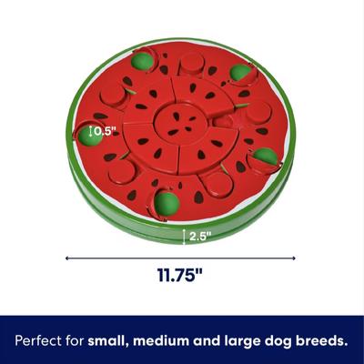 Frisco Watermelon Interactive Puzzle Dog Toy, Advanced