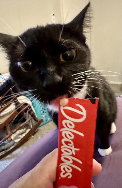 Stevie LOVES Hartz Delectables !!!