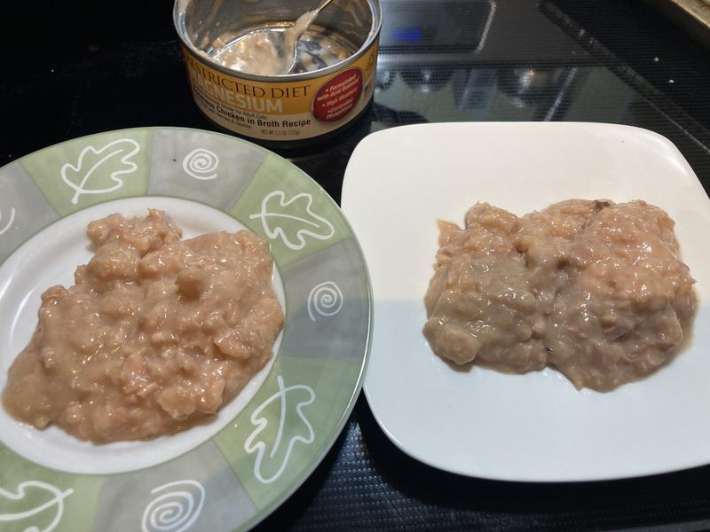 The 5 oz can is plenty for one day