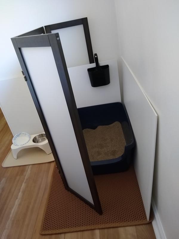 Petfusion litter box outlet privacy screen